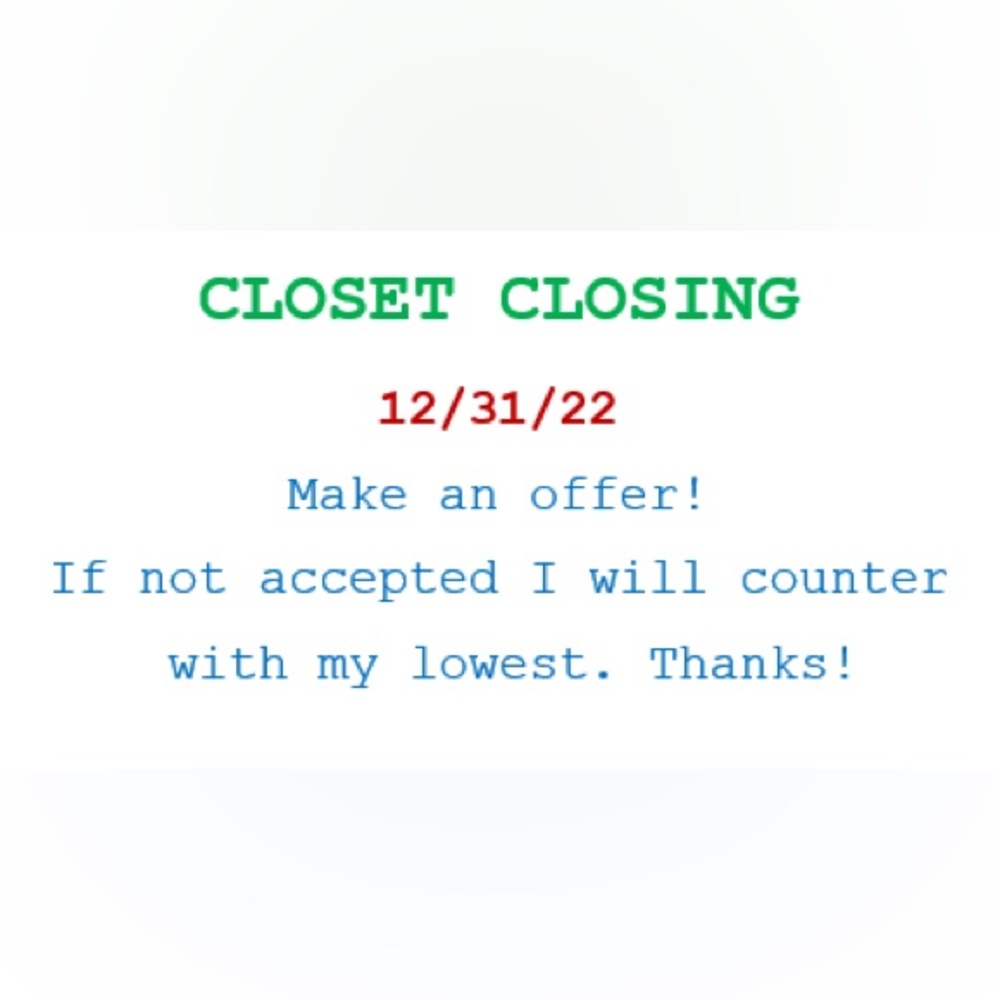 CLOSET CLOSING